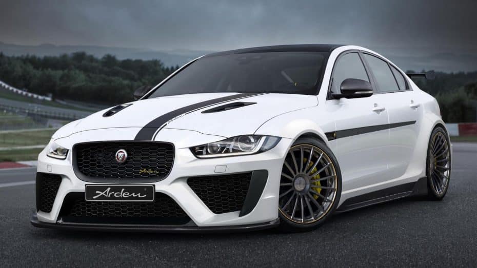 El Jaguar XE de Arden Design es el hermano pequeño del SV Project 8 con 463 CV y 583 Nm