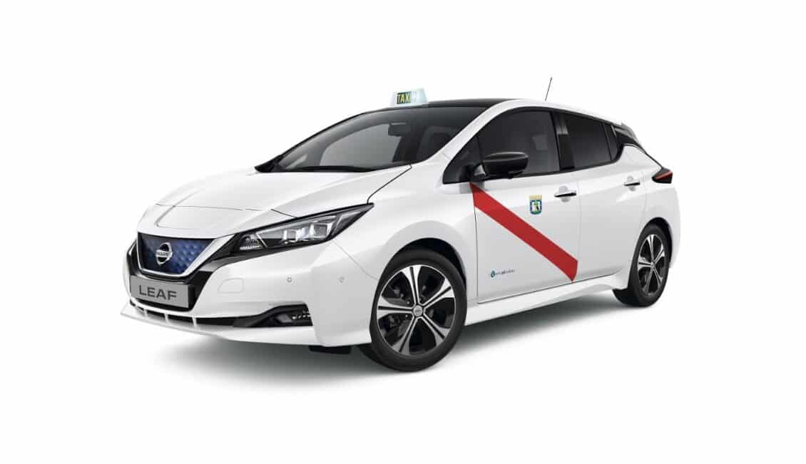 ¡Atento taxista!: El nuevo Nissan LEAF recibe su homologación en Madrid y Barcelona