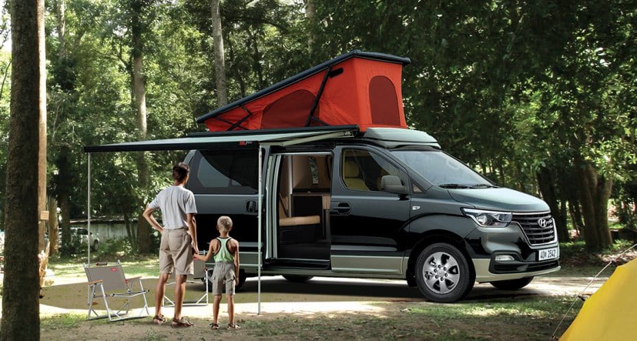 El nuevo Hyundai H1 Starex estrena versión camper