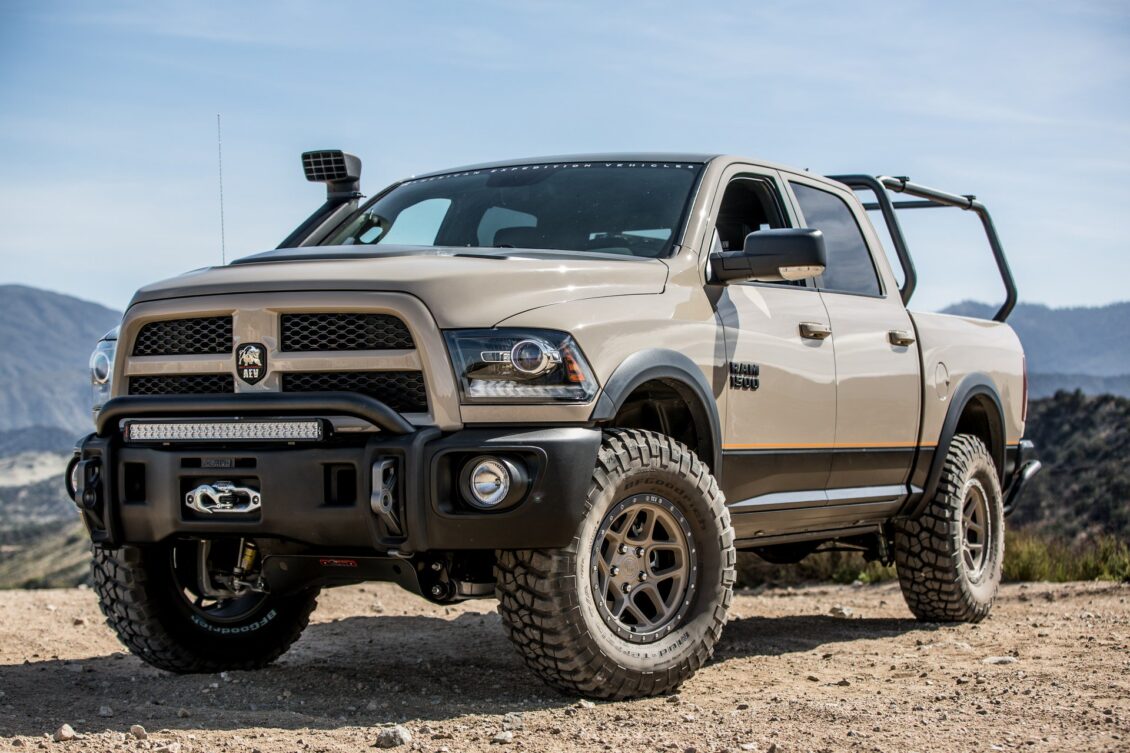 AEV Recruit RAM 1500: Un salvaje pick-up preparado para llegar hasta el fin del mundo