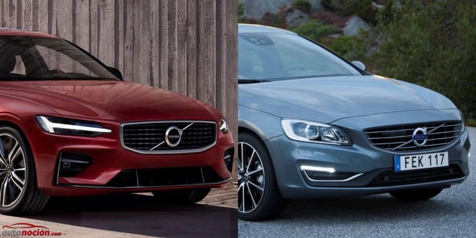 Comparación visual: Juzga tú mismo cuánto ha cambiado el nuevo Volvo S60
