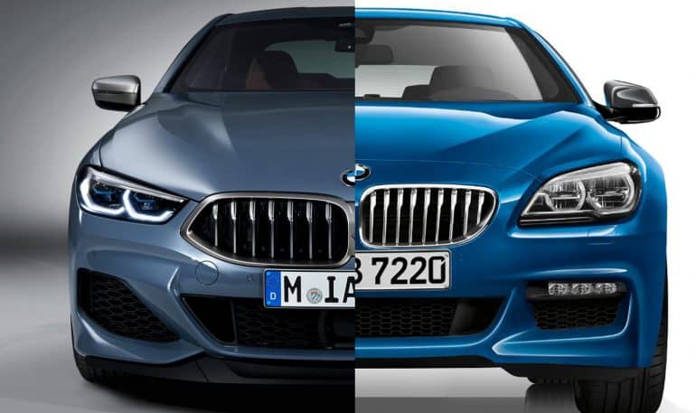 Comparativa visual: Juzga tú mismo cuánto se parecen el nuevo BMW Serie 8 y Serie 6