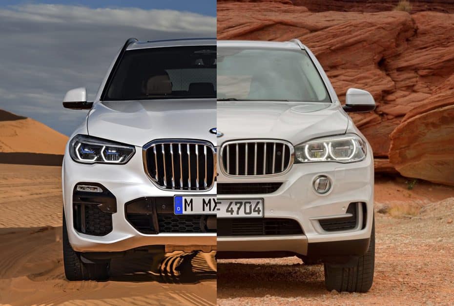 Comparativa visual: Juzga tú mismo cuánto ha cambiado el nuevo BMW X5