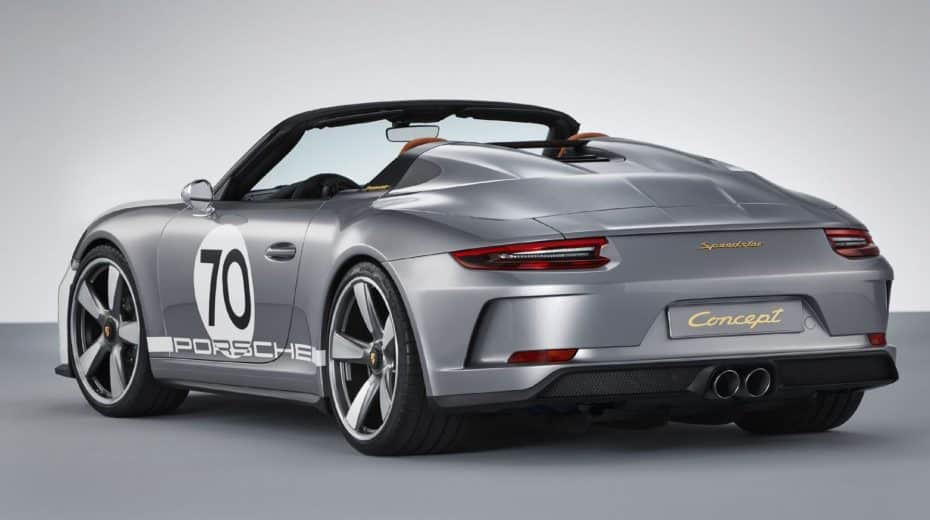 Así es el Porsche 911 Speedster Concept que podríamos ver el año que viene en la carretera