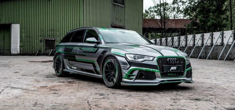 ABT Audi RS6-E: Roza el acelerador de este prototipo de 1.018 CV y se desatará el infierno