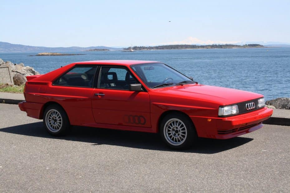 A subasta este impecable Audi Quattro de 1985, un deportivo icónico que es pura historia