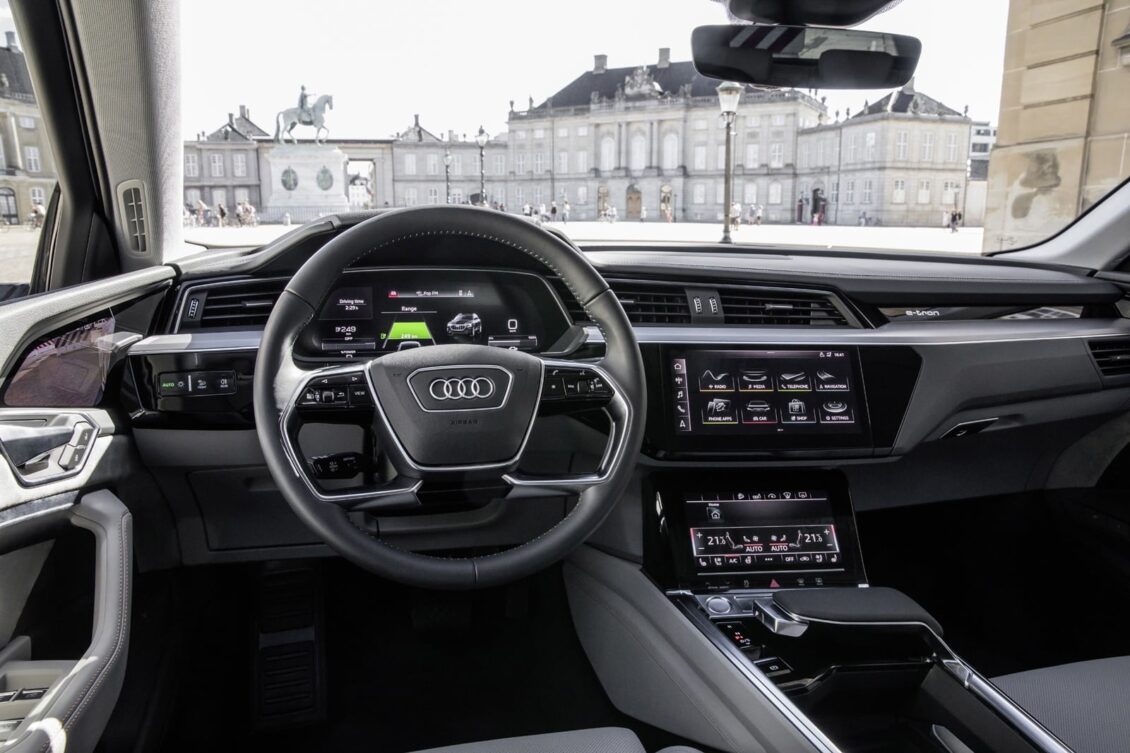 Así es el interior del Audi e-tron 2019: El habitáculo más tecnológico de la firma hasta la fecha