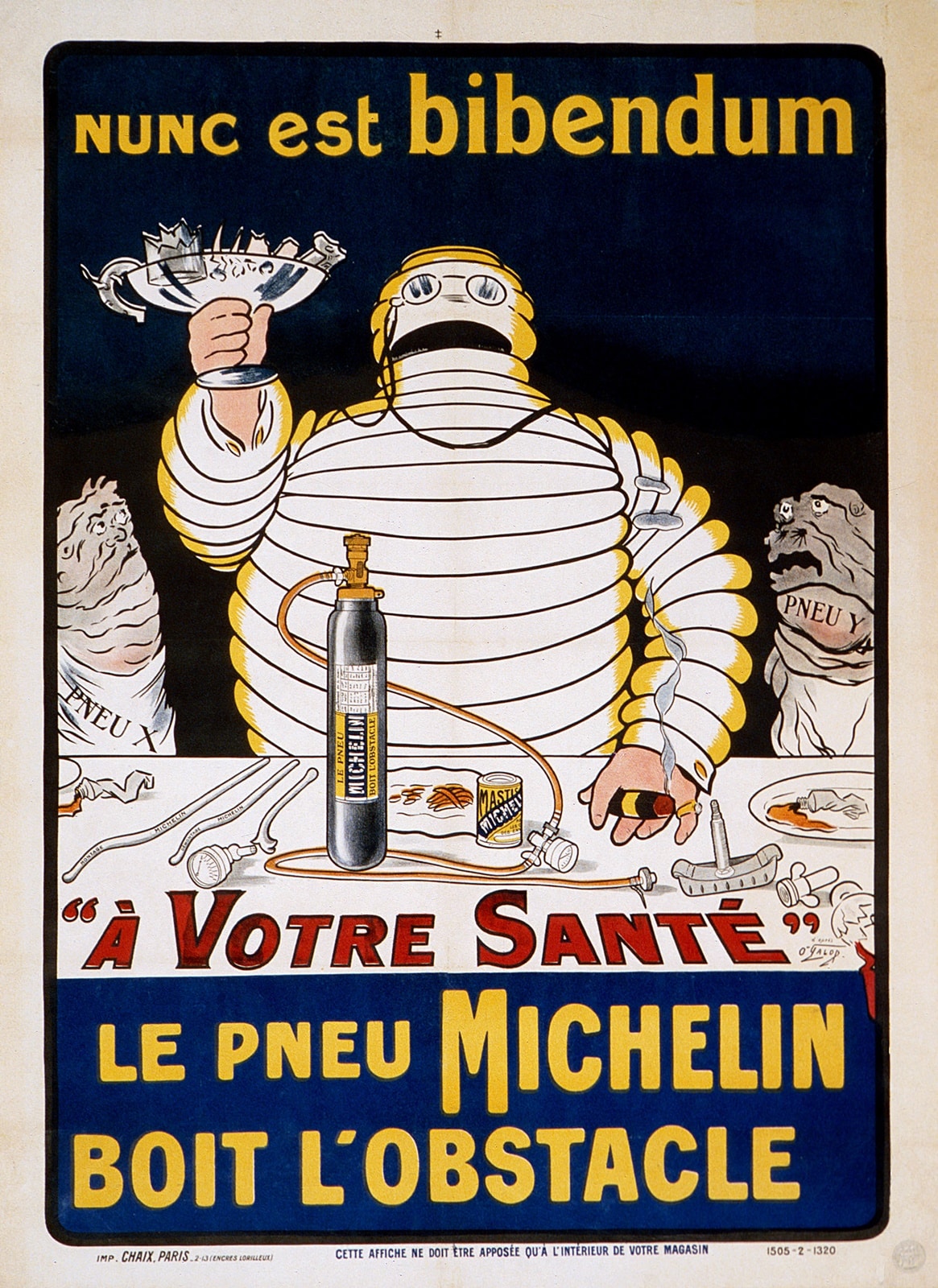 El muñeco Michelin Bibendum cumple 120 años