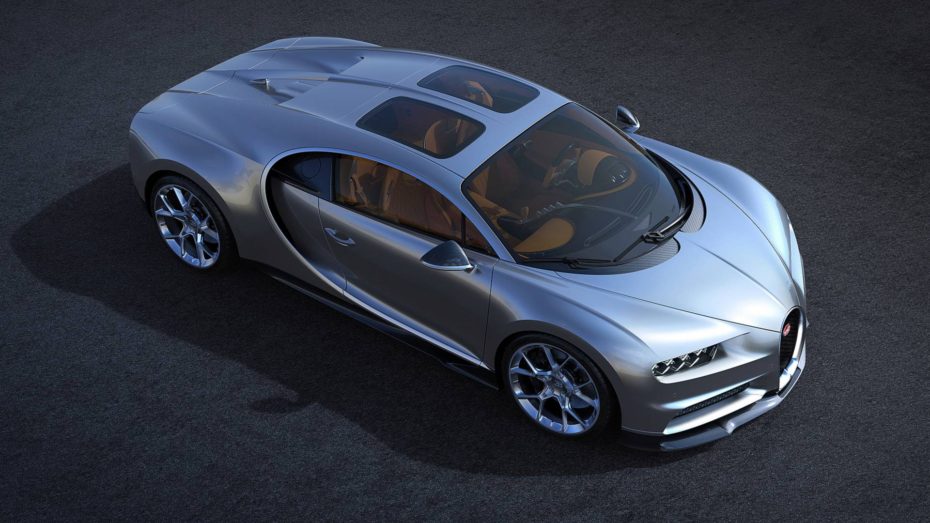 Bugatti Chiron Sky View: El opcional que te hará sentir a los mandos de un caza de combate