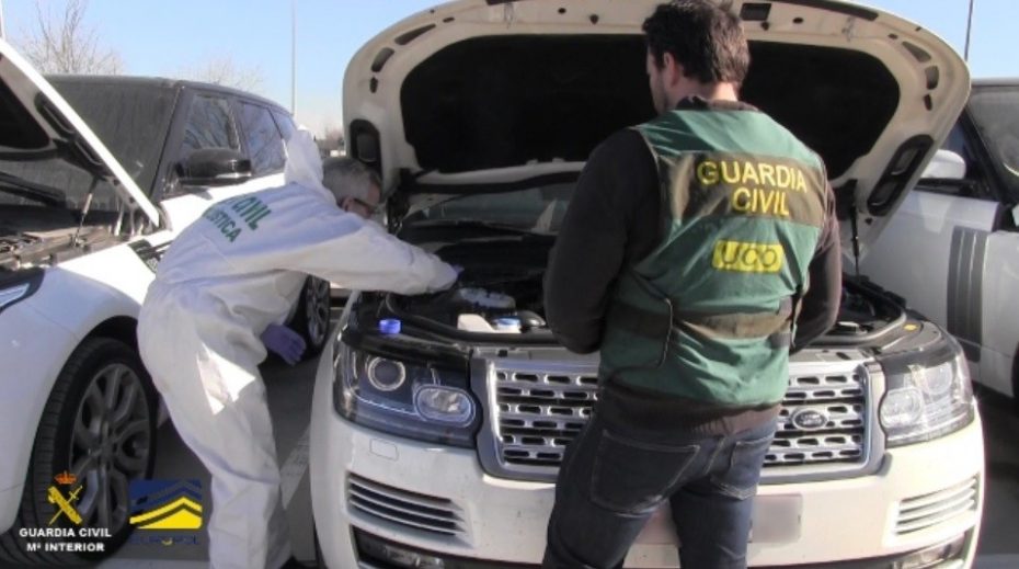 La Guardia Civil acaba de recuperar 342 coches robados en España, pero la cifra total asciende a 70.000