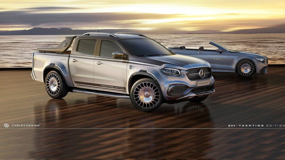 Mercedes-Benz Clase X Yatching Edition: Lujo Maybach para el pick up de la estrella