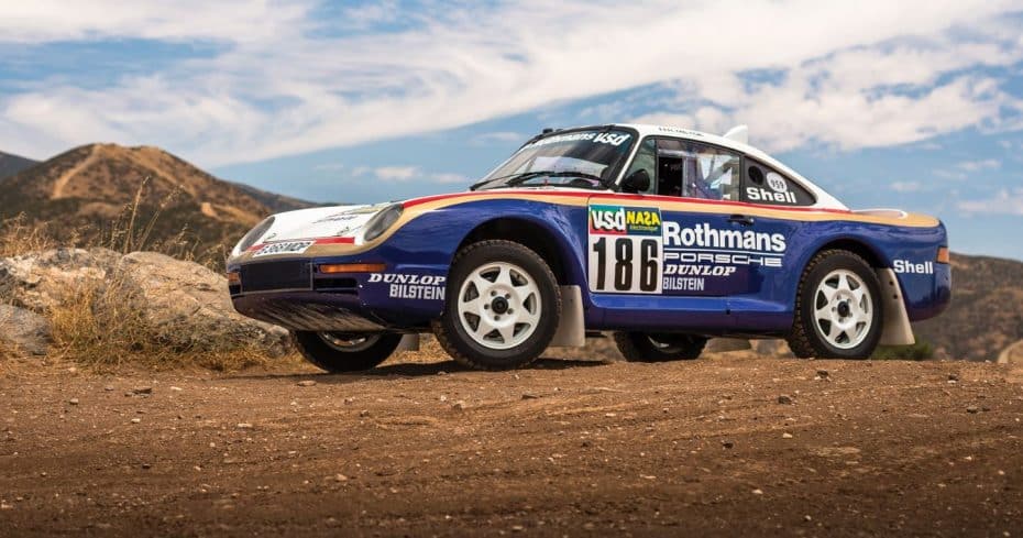 Coleccionistas de Porsche: Este 959 de 1985 que participó en el Dakar merece un hueco en vuestro garaje