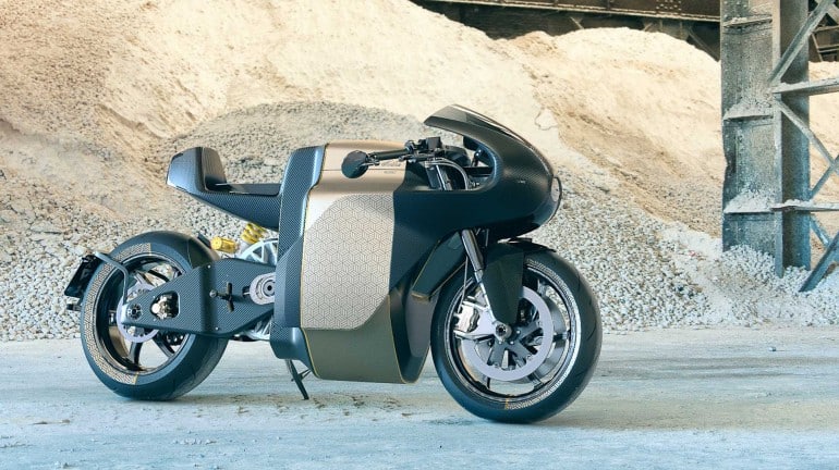 Una moto eléctrica de alto rendimiento y futurista, así es la Saroléa Manx 7 de calle