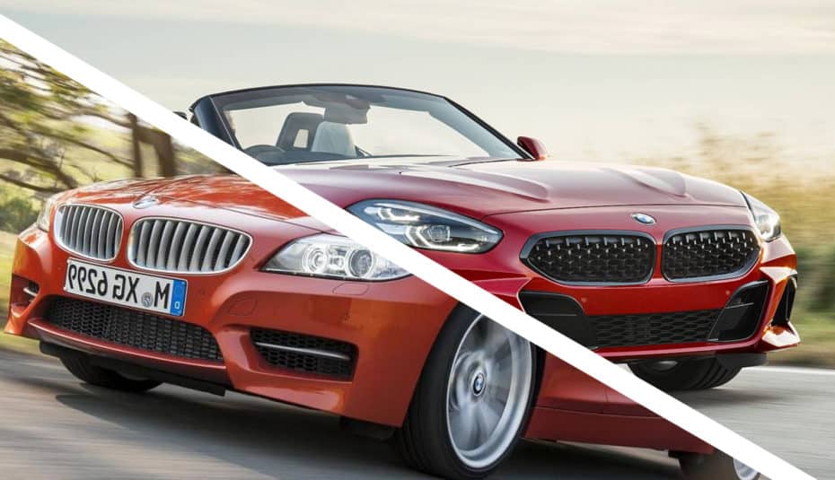 Comparativa visual: Juzga tú mismo cuánto ha cambiado el nuevo BMW Z4