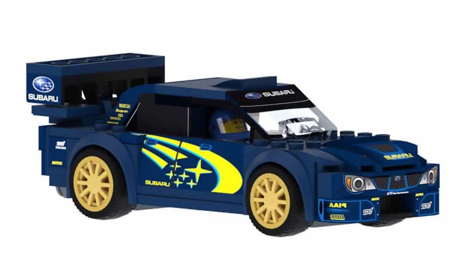 Ahora este Subaru WRX STI WRC de LEGO puede convertirse en realidad ¡Ojo a sus detalles!