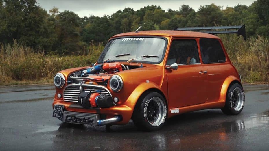 ¡Delicioso! Este Mini clásico tiene un motor VTEC de 360 CV y es obra de un chaval de 22 años