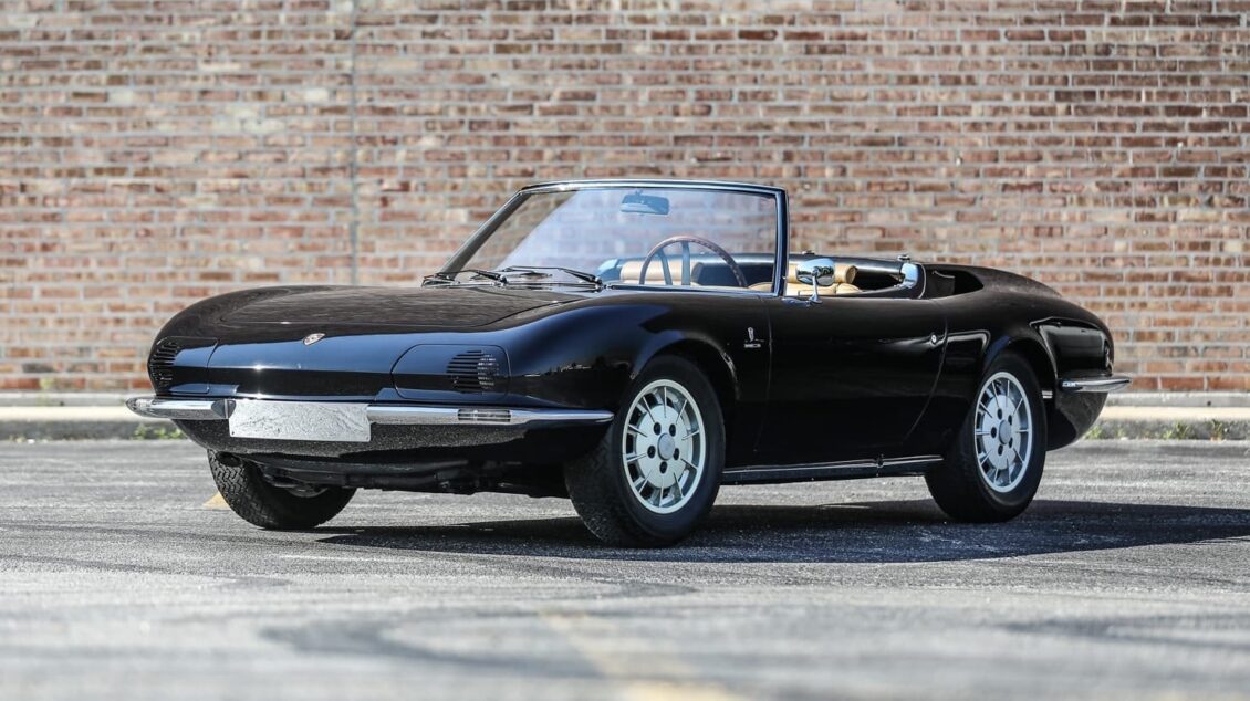 A subasta este rarísimo Porsche 911 Spyder Bertone: Un one-off que nunca vio la luz