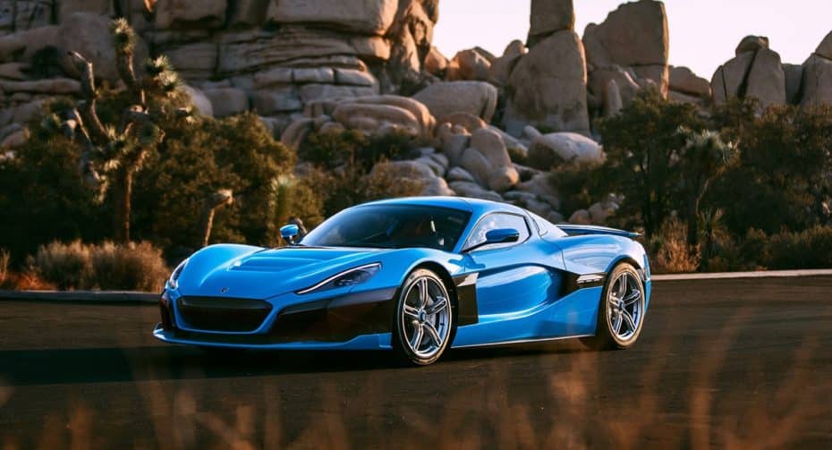 Rimac C_Two California Edition: 1.914 CV eléctricos cargados de champagne rumbo a Pebble Beach