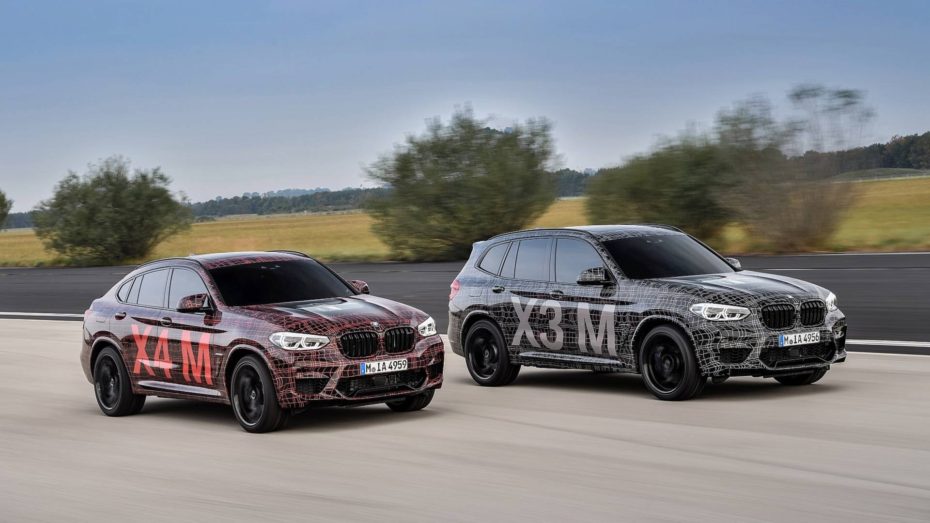 El debut de los BMW X3 M y X4 M es inminente: Así suena la poderosa mecánica de nuevo desarrollo