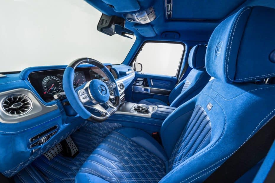 BRABUS ha creado el interior más salvaje jamás visto en el nuevo Mercedes-AMG G63