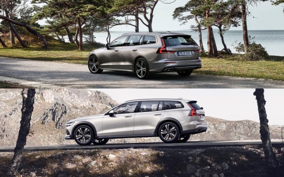 Comparativa visual Volvo V60 y V60 Cross Country: ¿Eres más de asfalto o de campo?