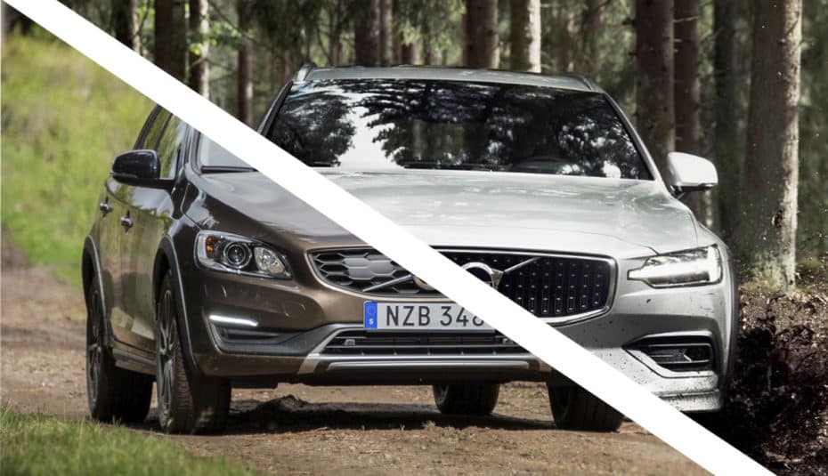 Comparativa visual: Juzga tú mismo cuánto ha cambiado el nuevo Volvo V60 Cross Country