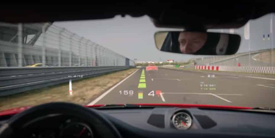 Así es el Head Up Display en el que están invirtiendo Porsche y Hyundai: ¡Parece un videojuego!