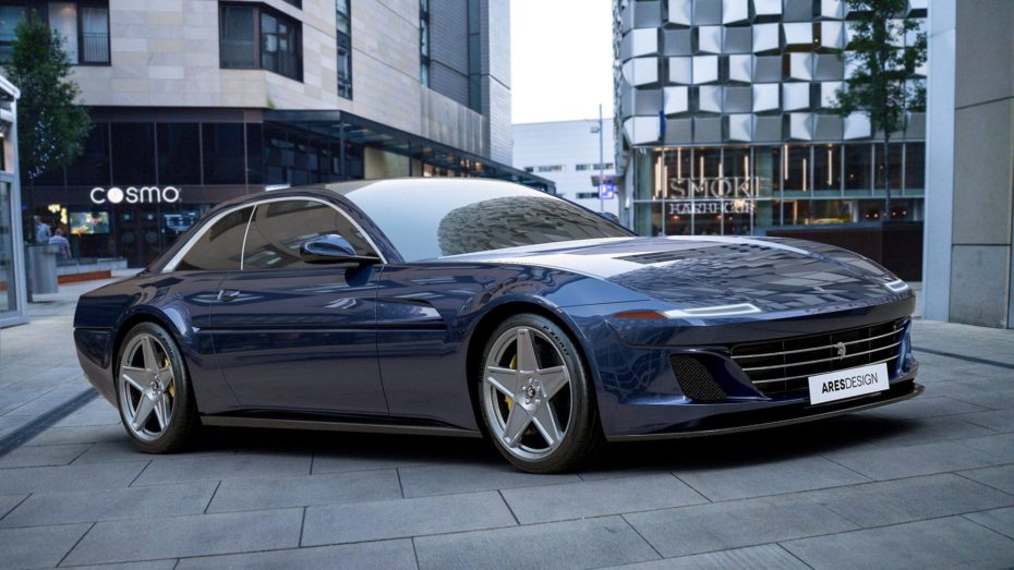 Este «Ferrari 412» no viene del futuro, es el último proyecto de Ares Design sobre la base del GTC4Lusso