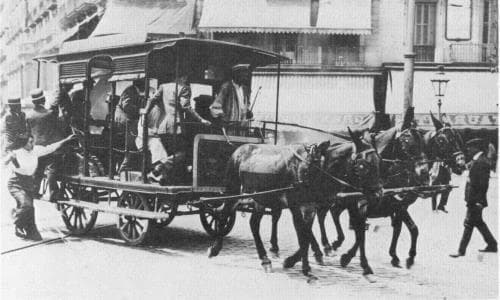 autobuses de caballos