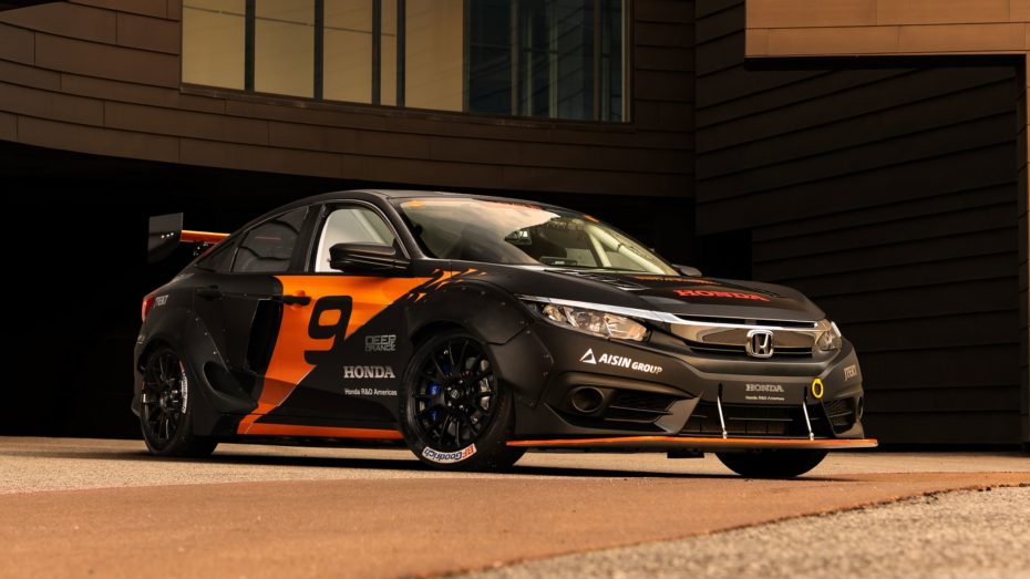 El Deep Orange 9 es un salvaje Honda Civic de 600 CV… ¡Creado por estudiantes!