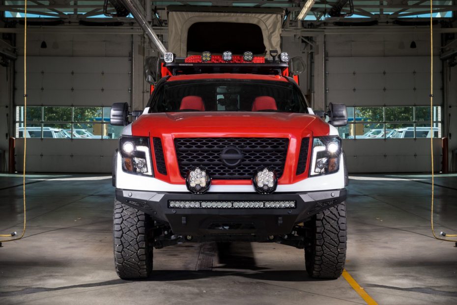 El Nissan Ultimate Service Titan es un monstruoso pick-up diseñado para salvar vidas