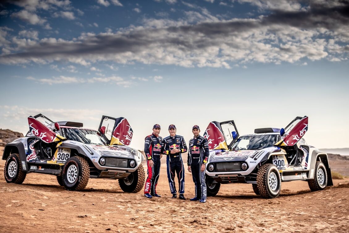 MINI y X-Raid hacen oficial el fichaje de Sainz, Despres y Peterhansel de cara al Dakar 2019