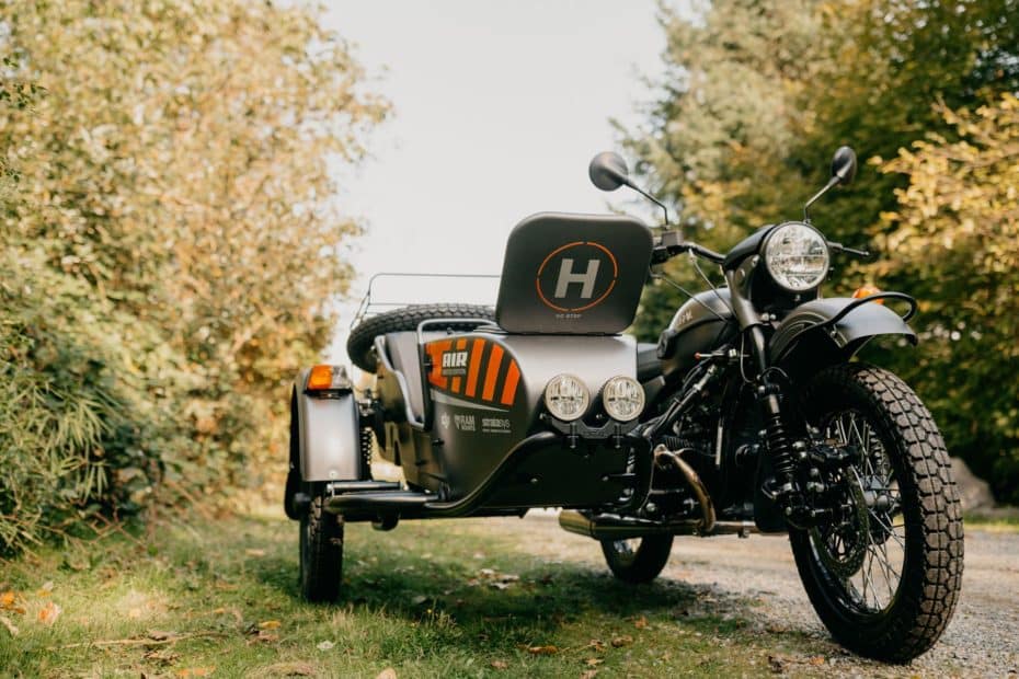 El nuevo Ural Air Limited Edition es el primer sidecar del mundo con un dron incorporado