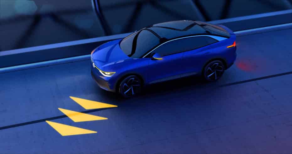 Volkswagen reinventará la iluminación del futuro para el coche autónomo