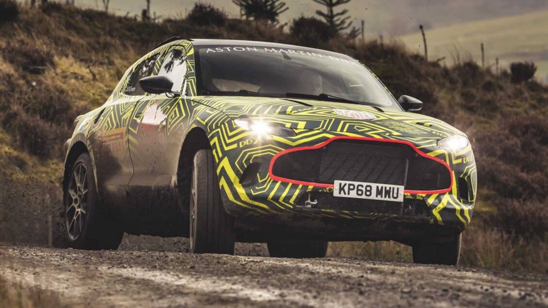El Aston Martin DBX será una realidad en 2019 y ya conocemos las primeras imágenes oficiales