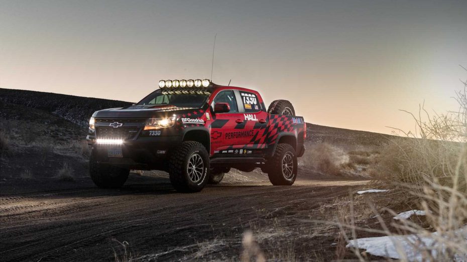 El Chevrolet Colorado ZR2 es aún más radical gracias a las piezas de Racing Parts