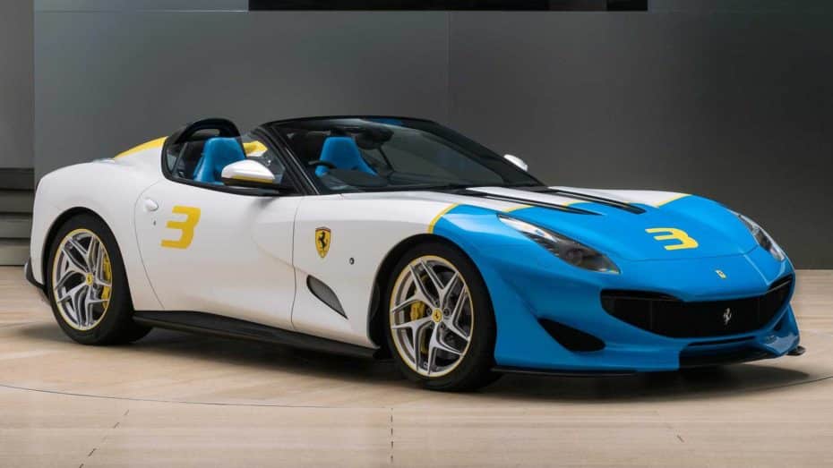 El Ferrari SP3JC es el último one-off de la marca italiana con 780 CV y a cielo abierto