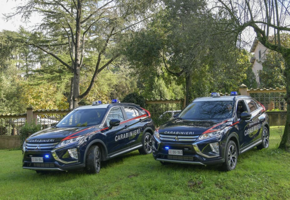 La policía italiana estrena flota: Llegan los Mitsubishi Eclipse Cross