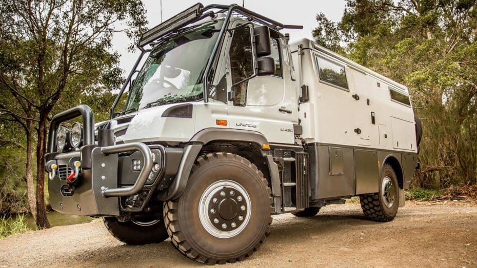 El Unimog Explorer XPR440 es una ‘autocaravana’ con esteroides para llegar al fin del mundo