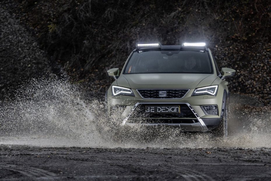 El Seat Ateca ‘All-Terrain’ de JE Design es un auténtico monstruo off-road listo para la acción