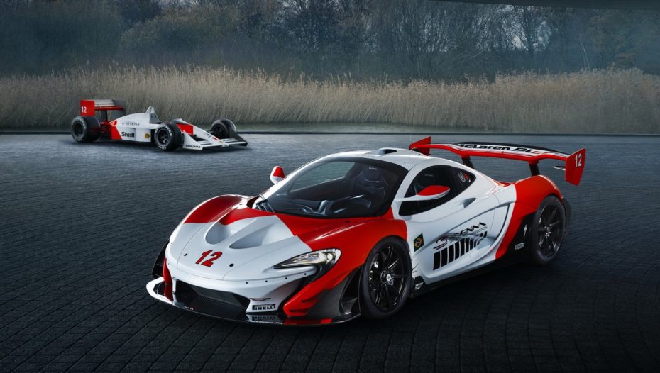 MSO ha creado este McLaren P1 GTR como tributo al MP4/4 original de Ayrton Senna