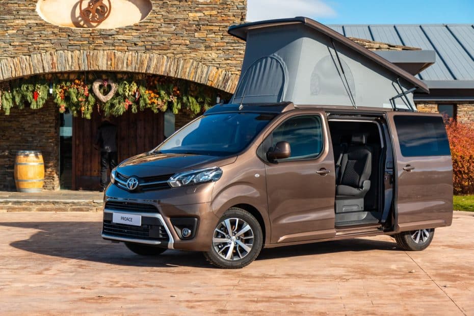 El Toyota Proace Verso Camper by Tinkervan se pone a la venta en España: Muy equipado y precio atractivo