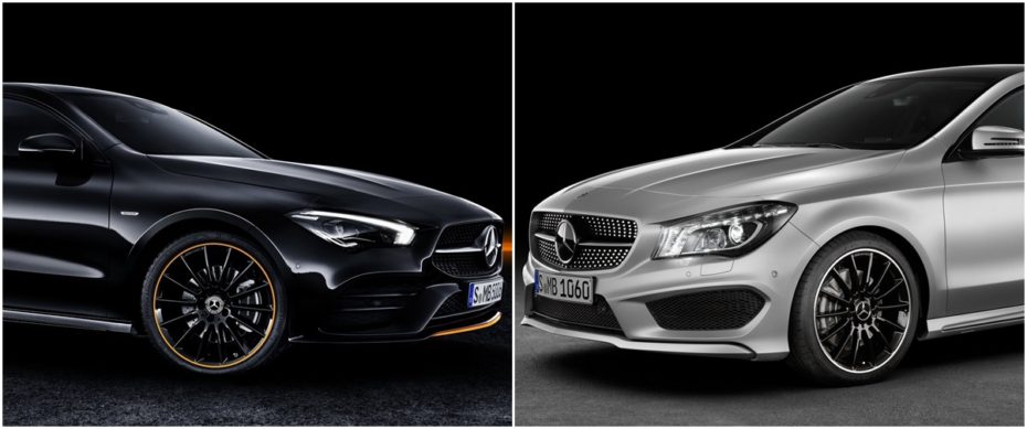 Comparación visual: Juzga tú mismo cuanto ha cambiado el Mercedes-Benz CLA 2019