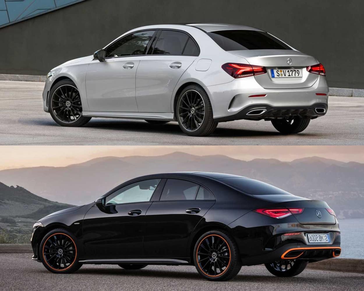 Mercedes Benz Cla >> Comparativa visual Mercedes-Benz CLA vs. Clase A Sedán 2019 Mercedes Benz Cla >> Comparativa visual Mercedes-Benz CLA vs. Clase A Sedán 2019