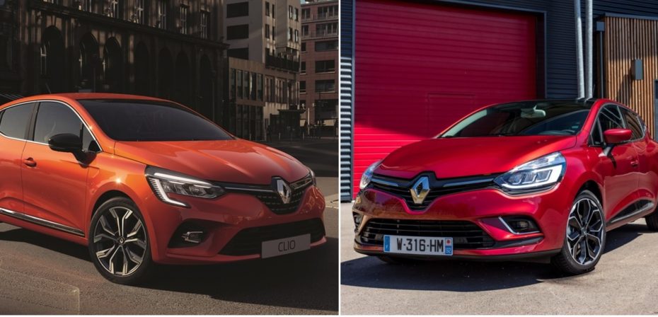 Comparación visual: Juzga tú mismo cuánto ha cambiado el Renault Clio 2019