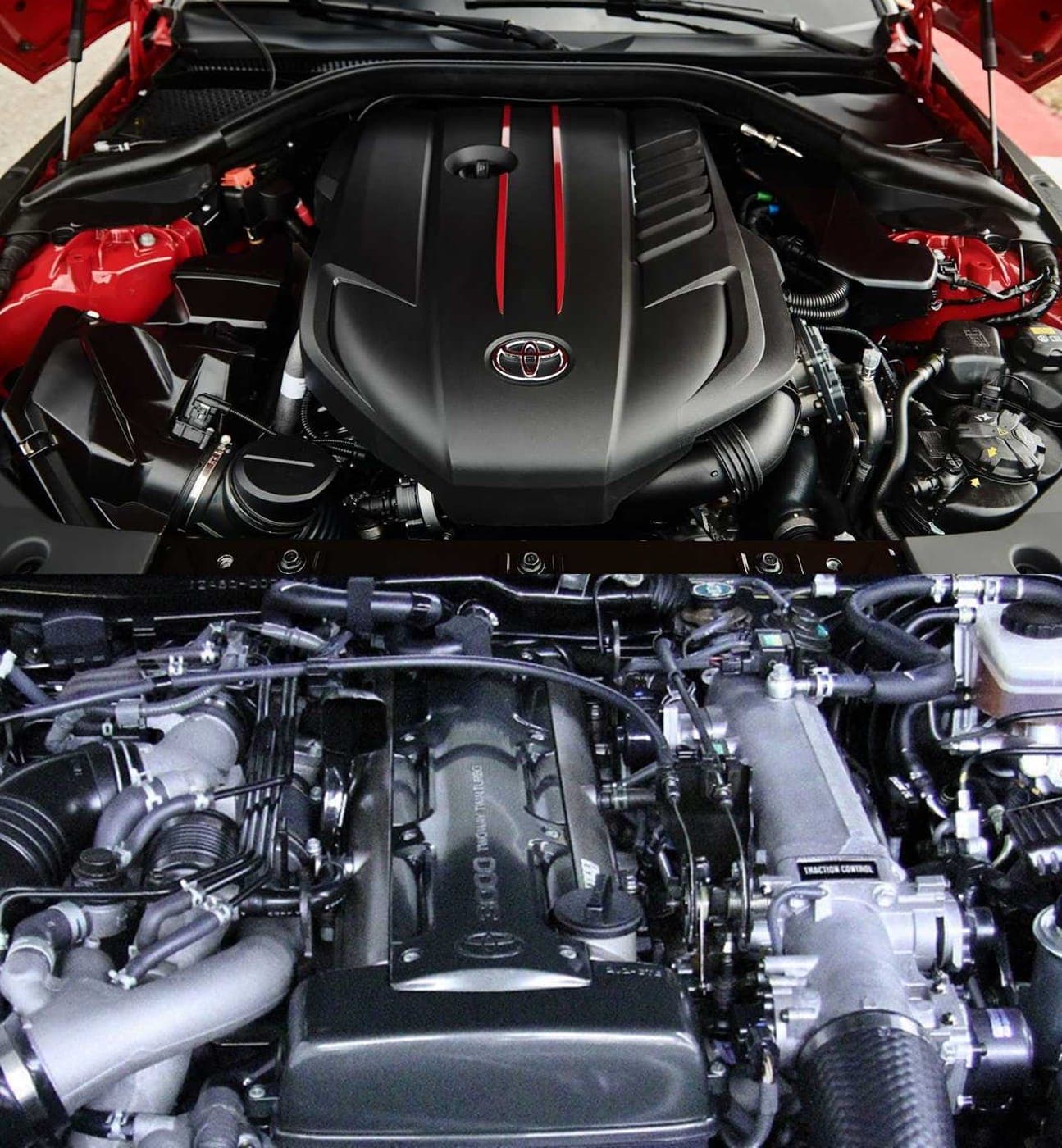 Comparativa visual Toyota Supra 2019