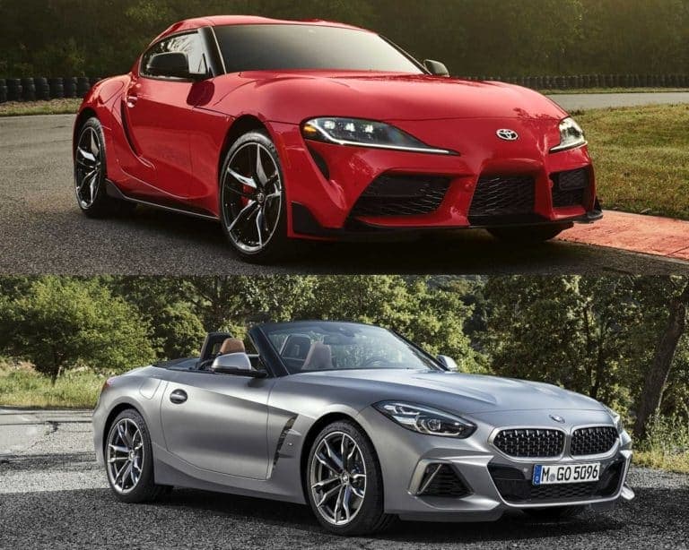 Toyota supra bmw