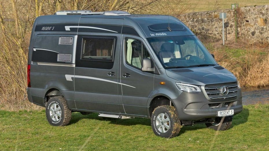 La Strada Regent S 4WD: La mejor camper que encontrarás sobre la base del Mercedes-Benz Sprinter 4×4