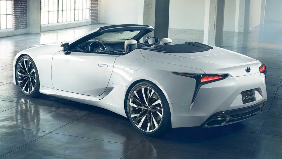 Lexus LC Convertible Concept: Desearás ver esta preciosidad en la carretera