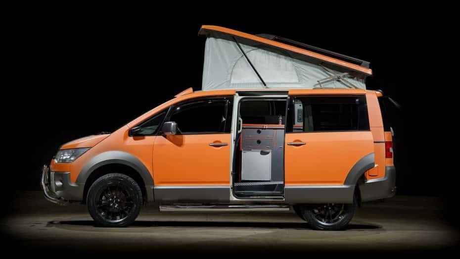 El Mistubishi Delica D:5 Campervan de Campers Scotland es una alternativa barata y muy capaz